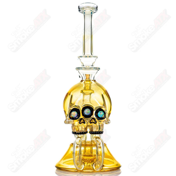 Three Eyed Double Skull Return Drain Rig by AKM