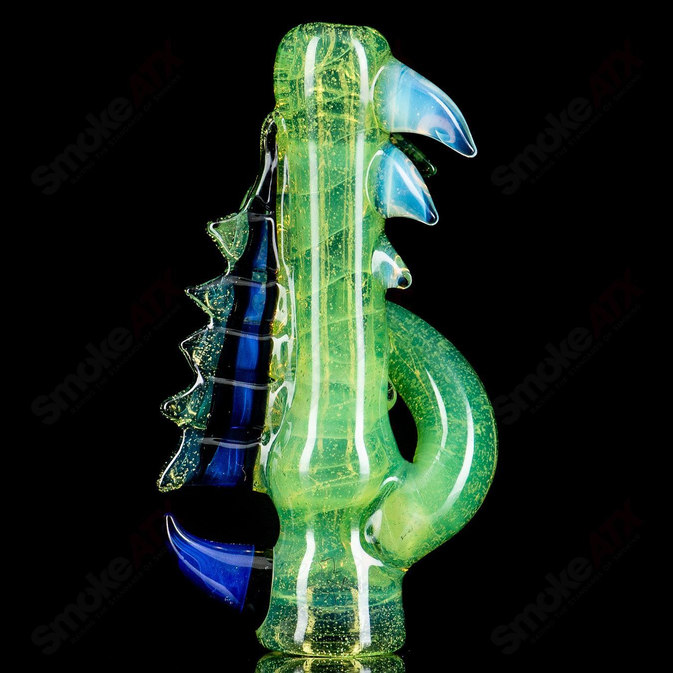 #1 Full Color Chillum by Mako glass - Smoke ATX 
