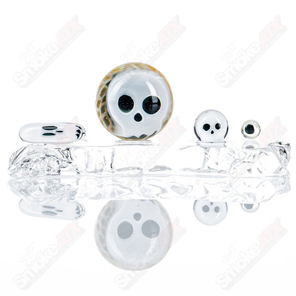 Skull Eye Milli Slurper Set Indo Glass