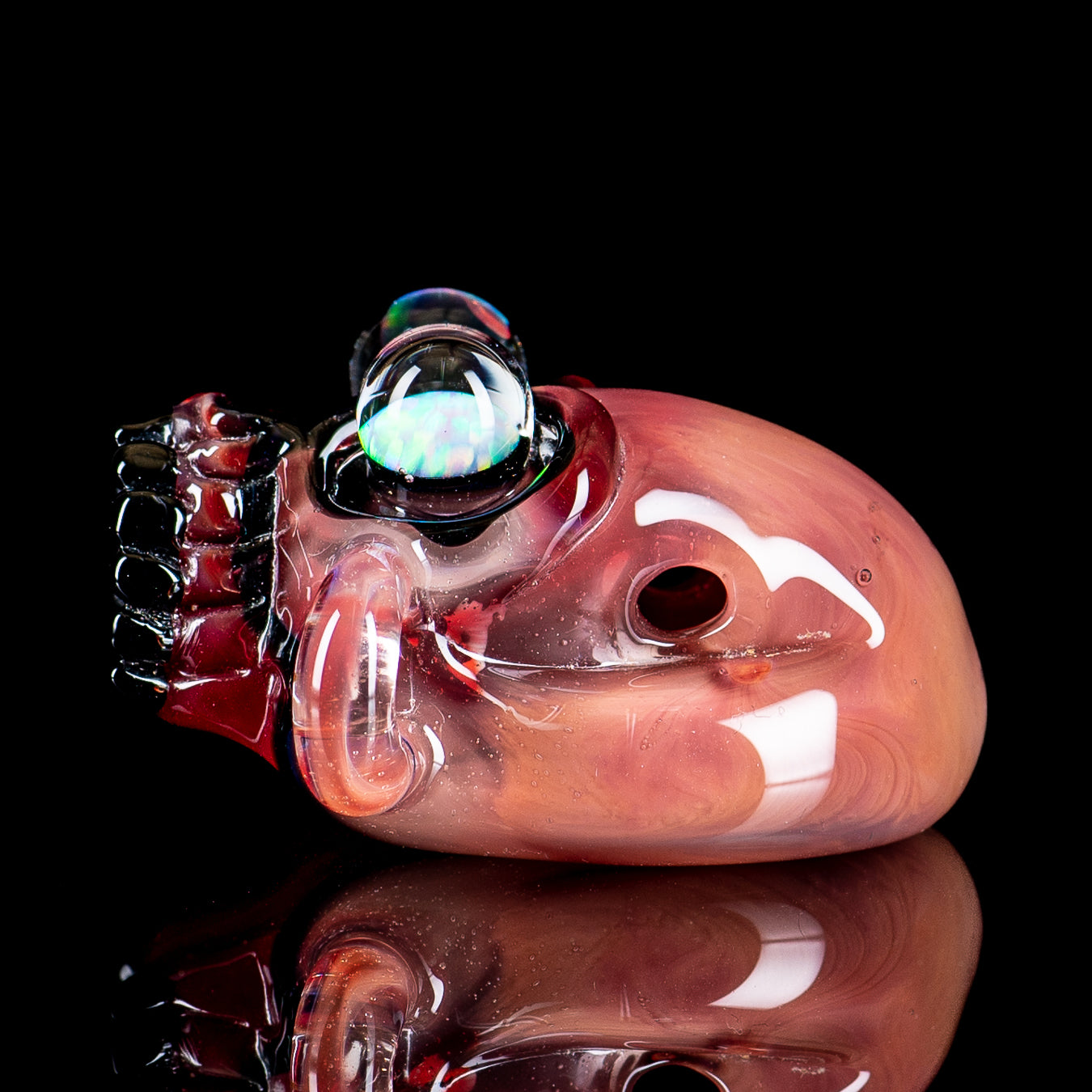 AKM - NS-05 Orange Pendant (Signed 2015 w/ Skull Doodle) - Smoke ATX 