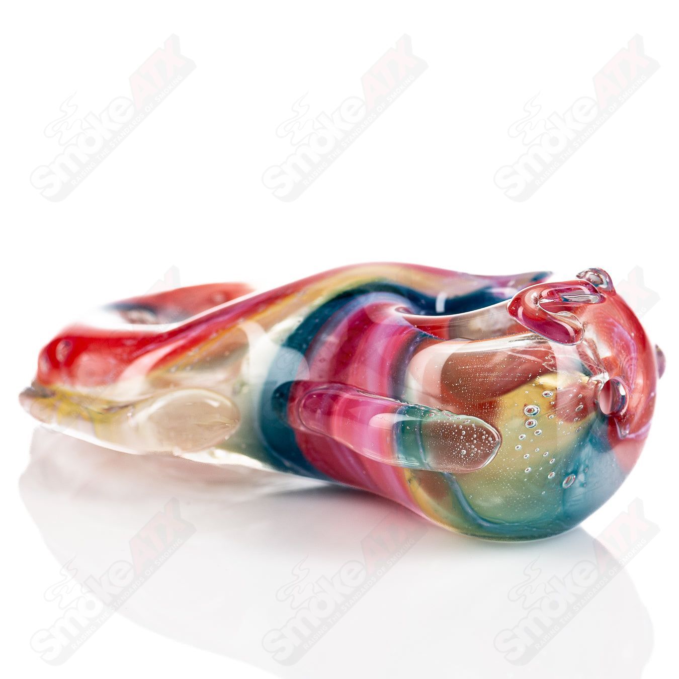 #57 Donut Pipe Glass by Nobody - Smoke ATX 