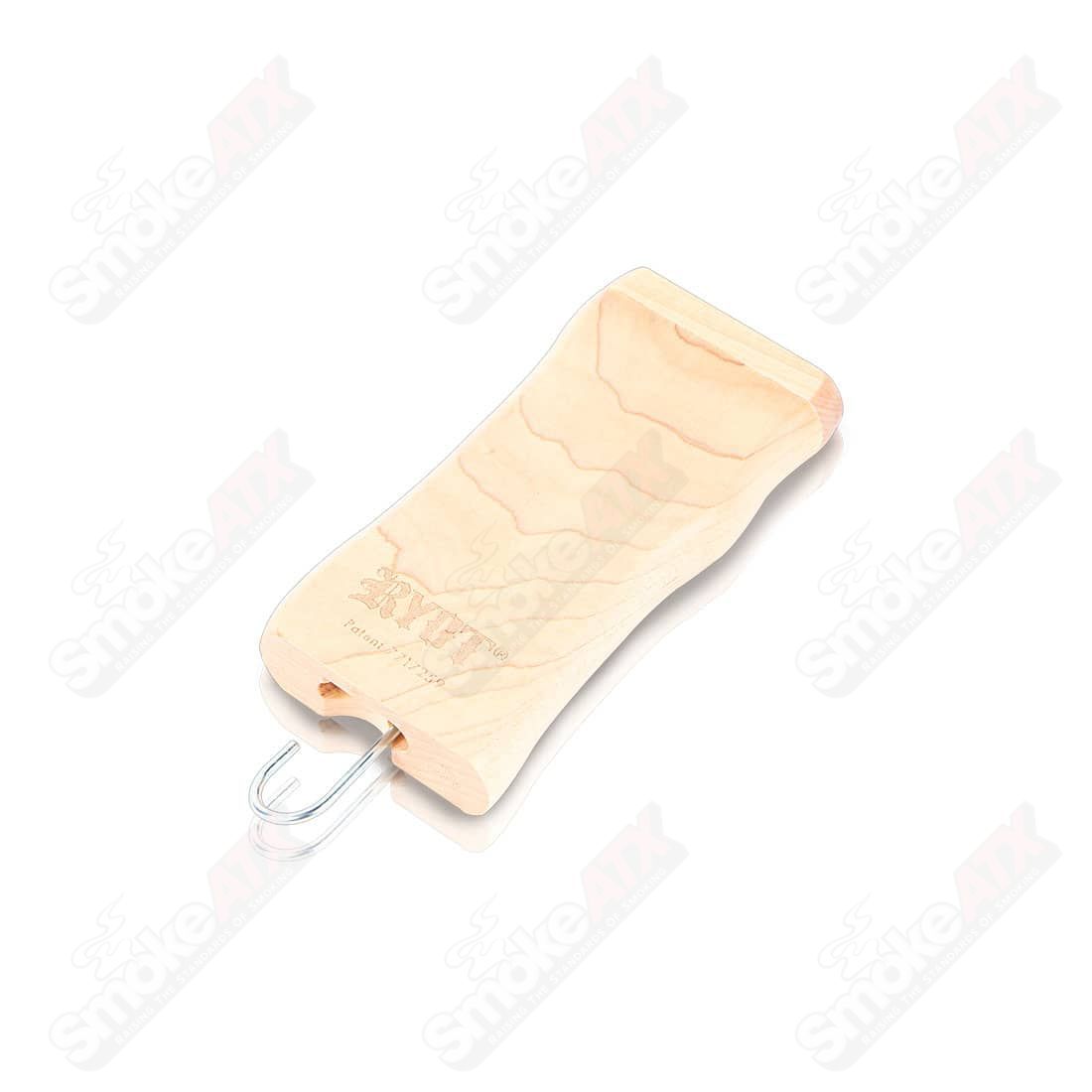 Large maple wood dugout by Ryot, 420 products accessory with a sleek finish and compact design for discreet storage.