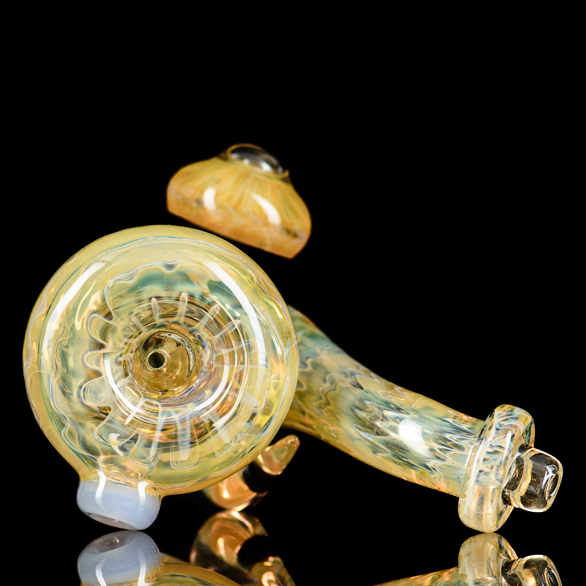 Fumed Marble Sherlock  JMK Glass