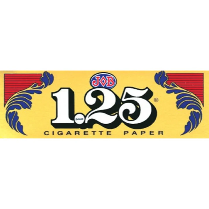 Golden 1.25 Rolling Papers by Smoke ATX, 420 Products, showcasing thin, high-quality rolling papers for smooth smoking.