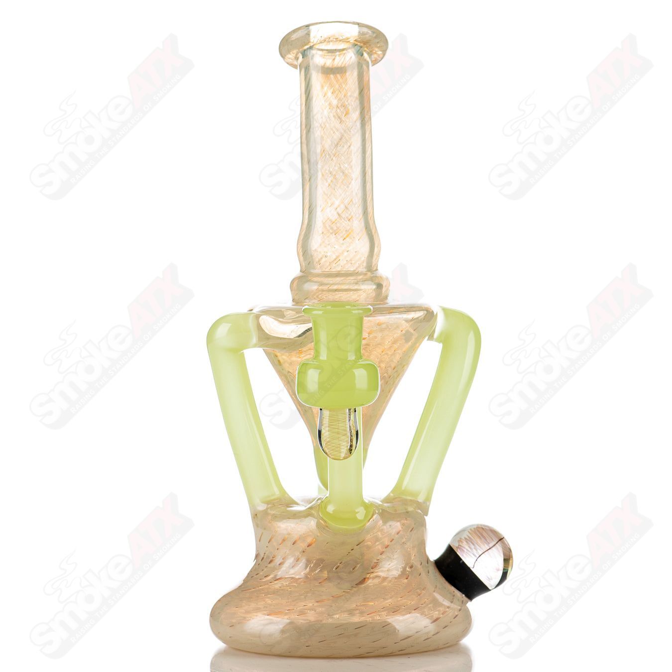 Lime Green & Fume Recycler by Sweet Feet - Smoke ATX
