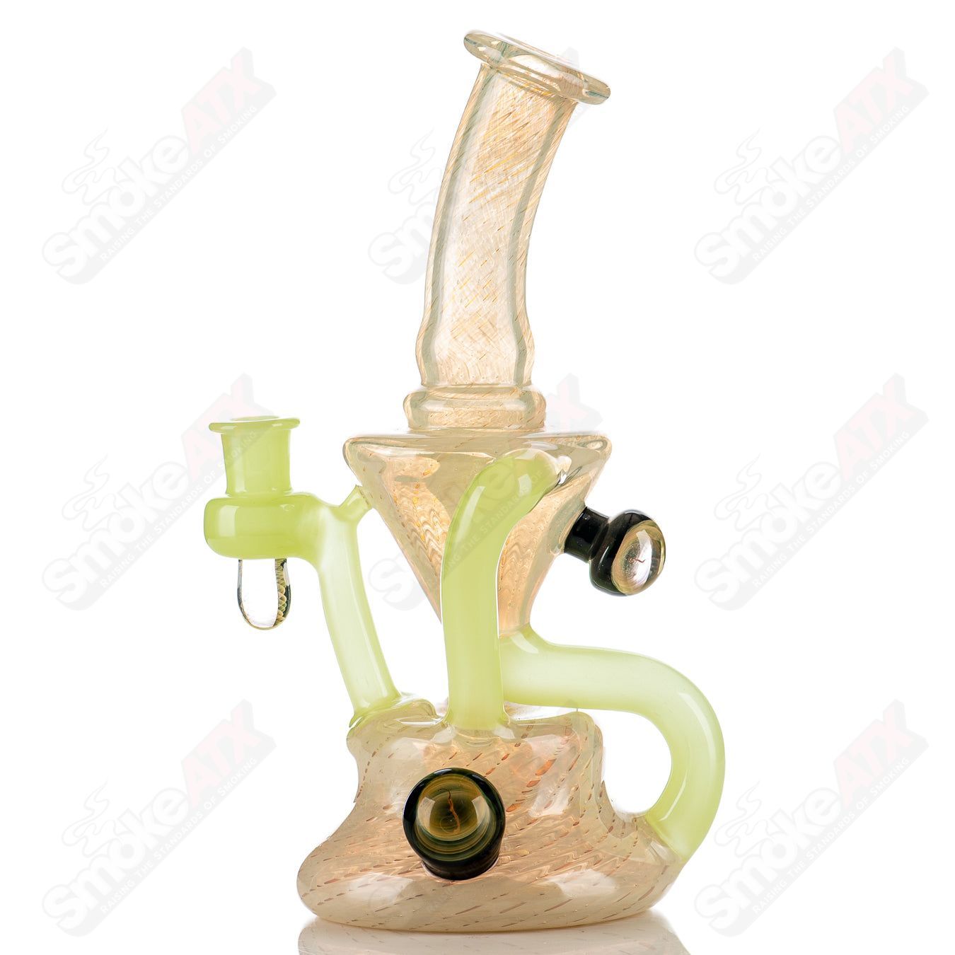 Lime Green & Fume Recycler by Sweet Feet - Smoke ATX