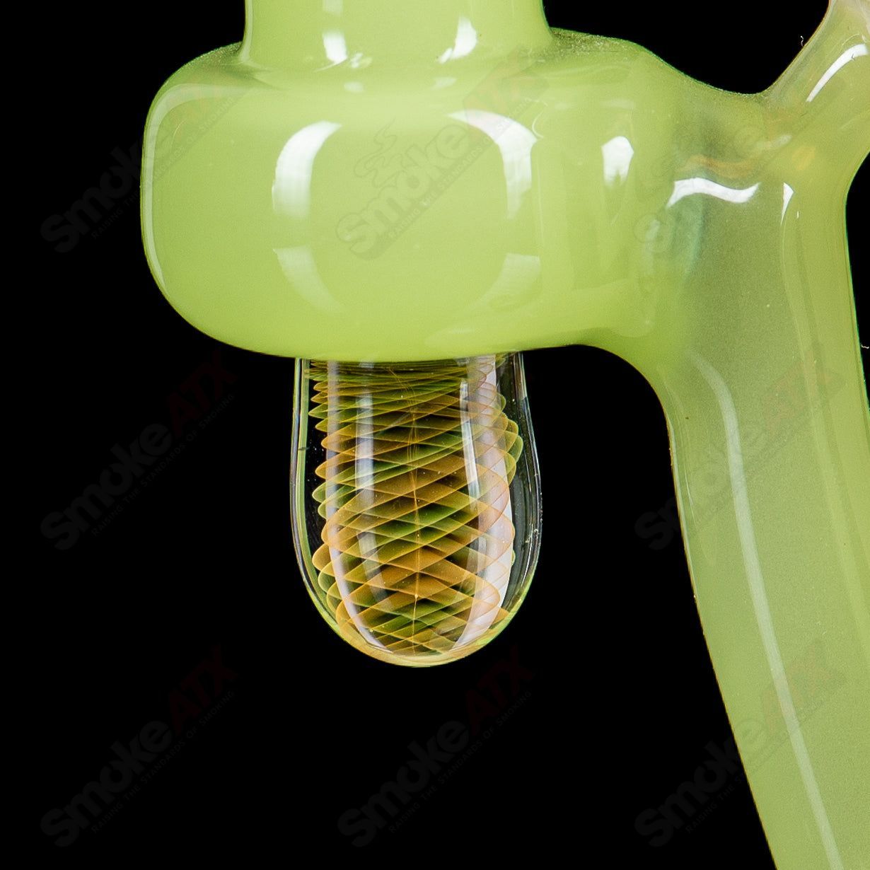 Lime Green & Fume Recycler by Sweet Feet - Smoke ATX
