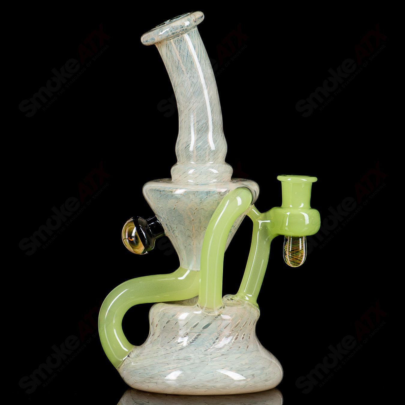 Lime Green & Fume Recycler by Sweet Feet - Smoke ATX