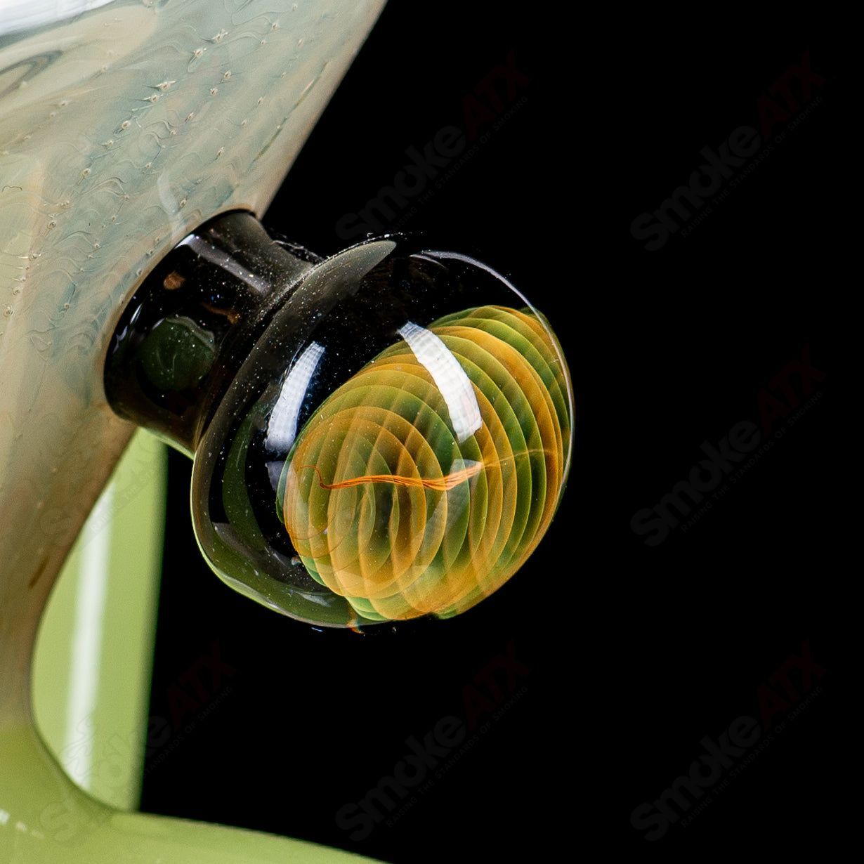 Lime Green & Fume Recycler by Sweet Feet - Smoke ATX