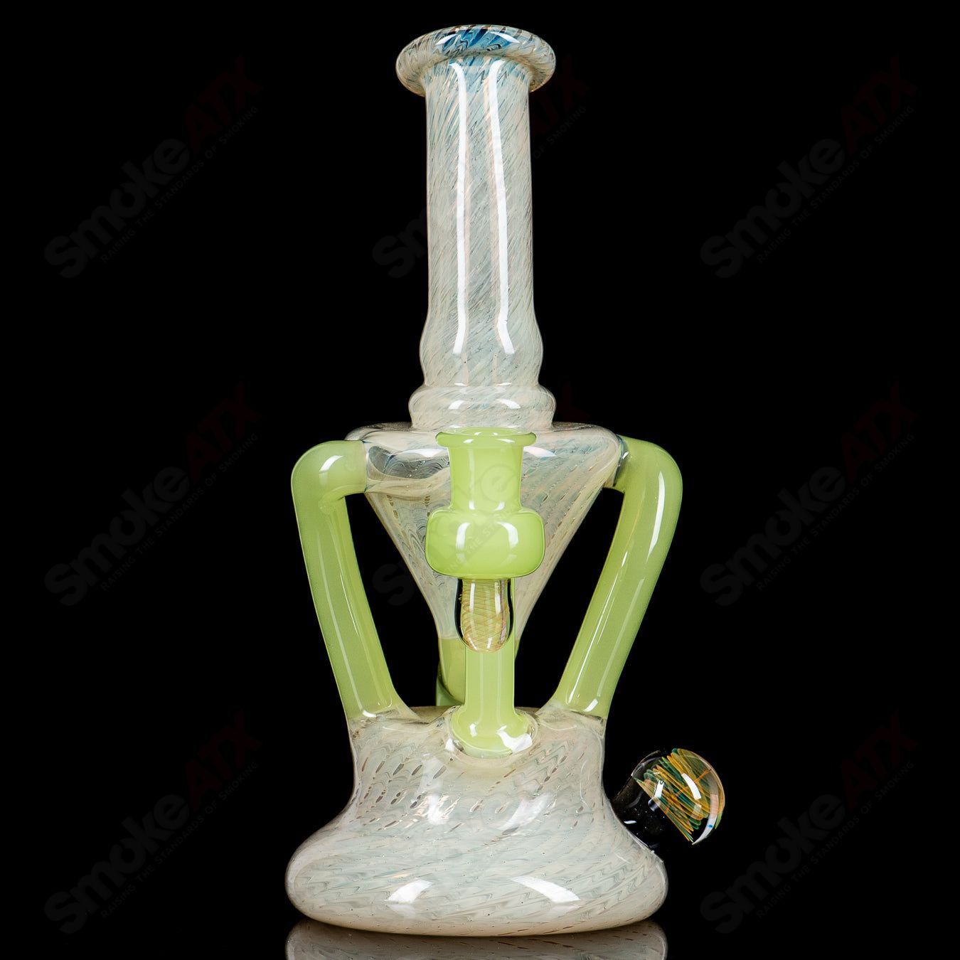 Lime Green & Fume Recycler by Sweet Feet - Smoke ATX