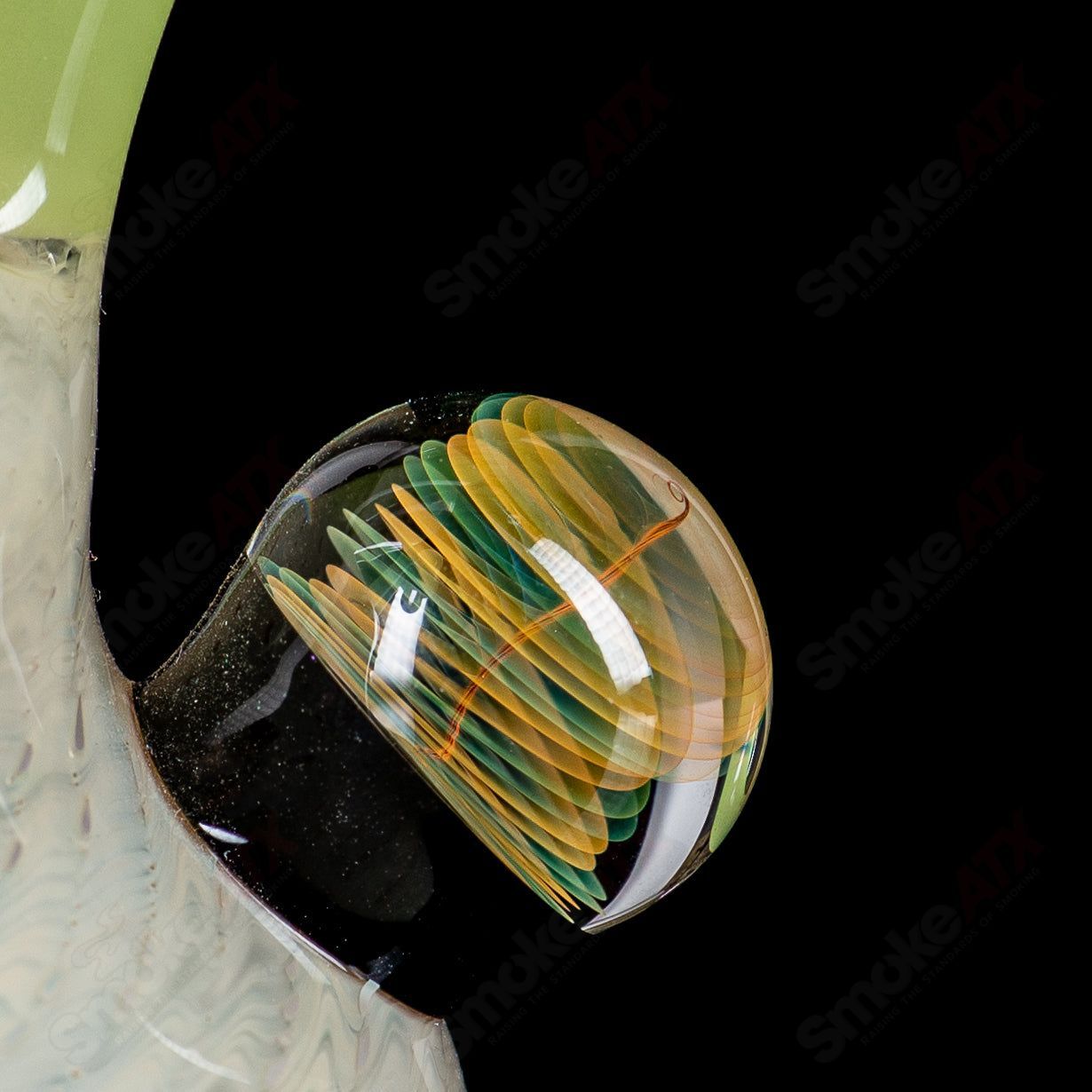 Lime Green & Fume Recycler by Sweet Feet - Smoke ATX
