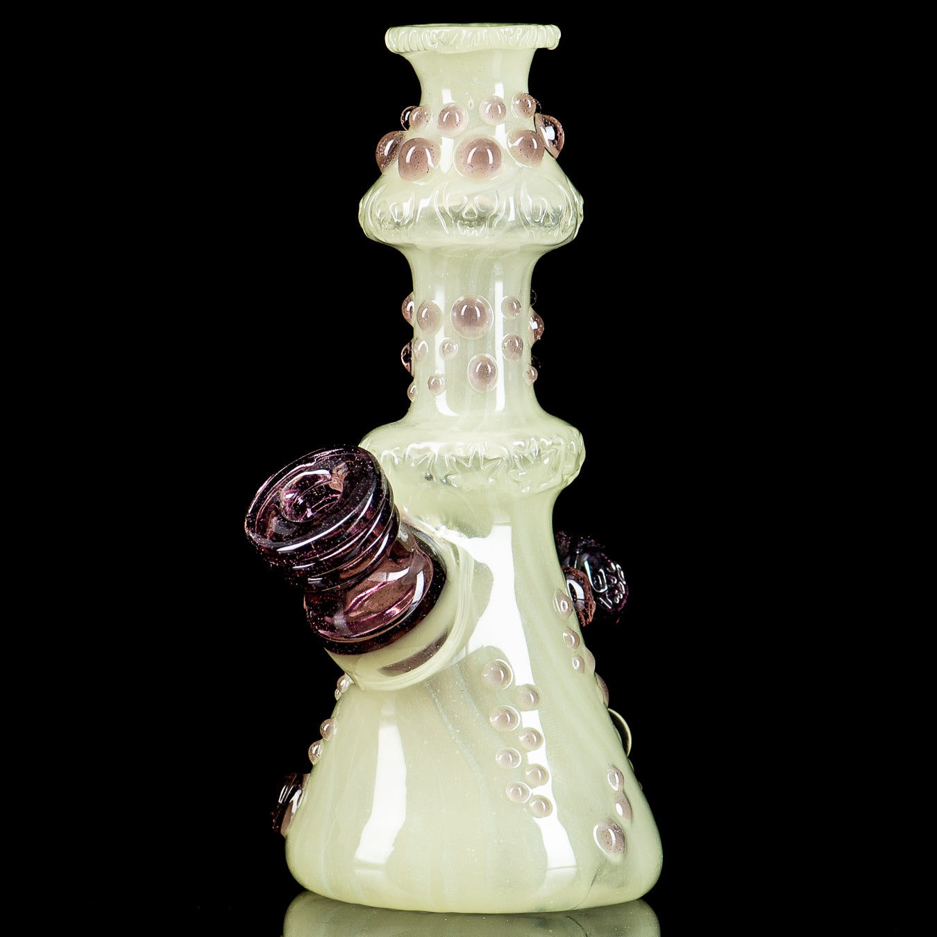 hensley glass  full color cfl with opal - Smoke ATX 