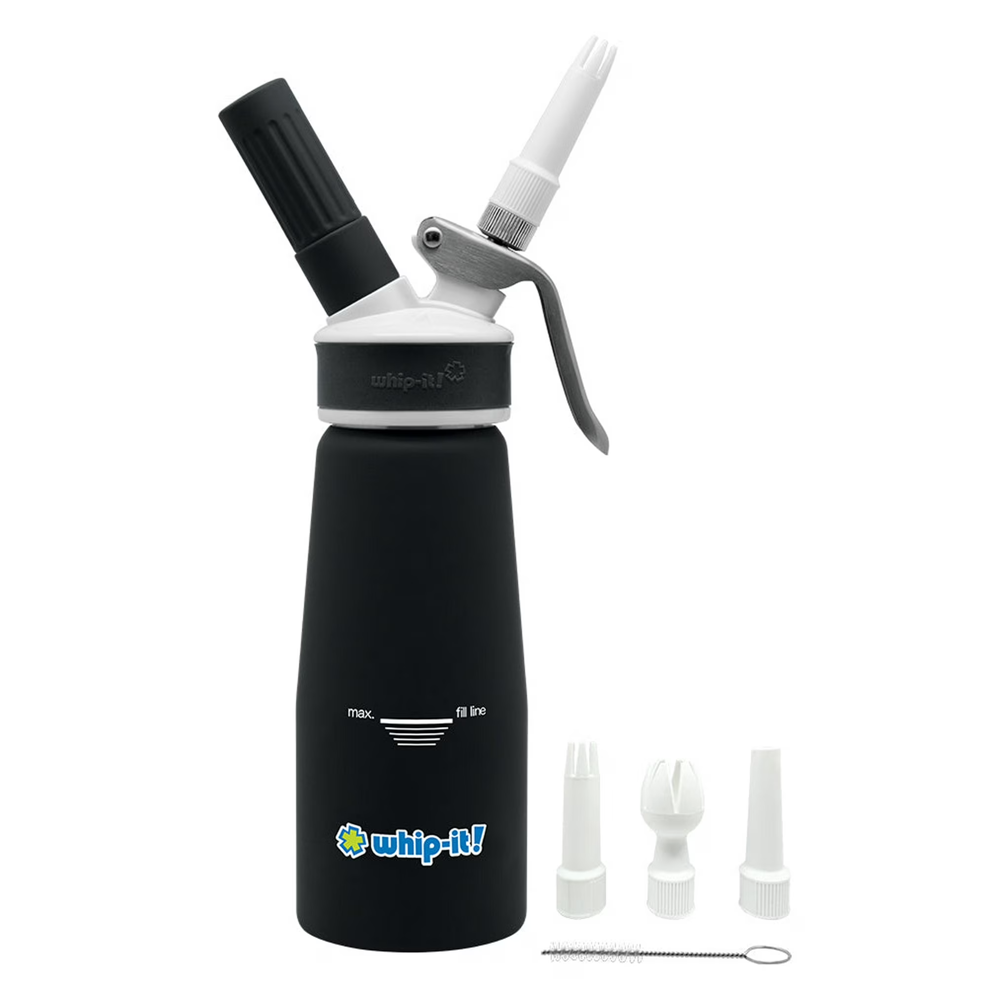 Black 1/4L Cream Dispenser Whip It - Smoke ATX 