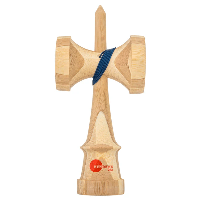 Luna Shape Bamboo Wood Kaizen Kendama - Smoke ATX
