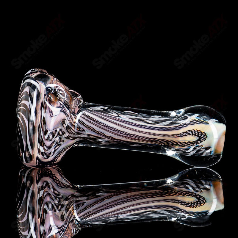 #2 Solid Cane w/ Latti Spoon Talent Glass