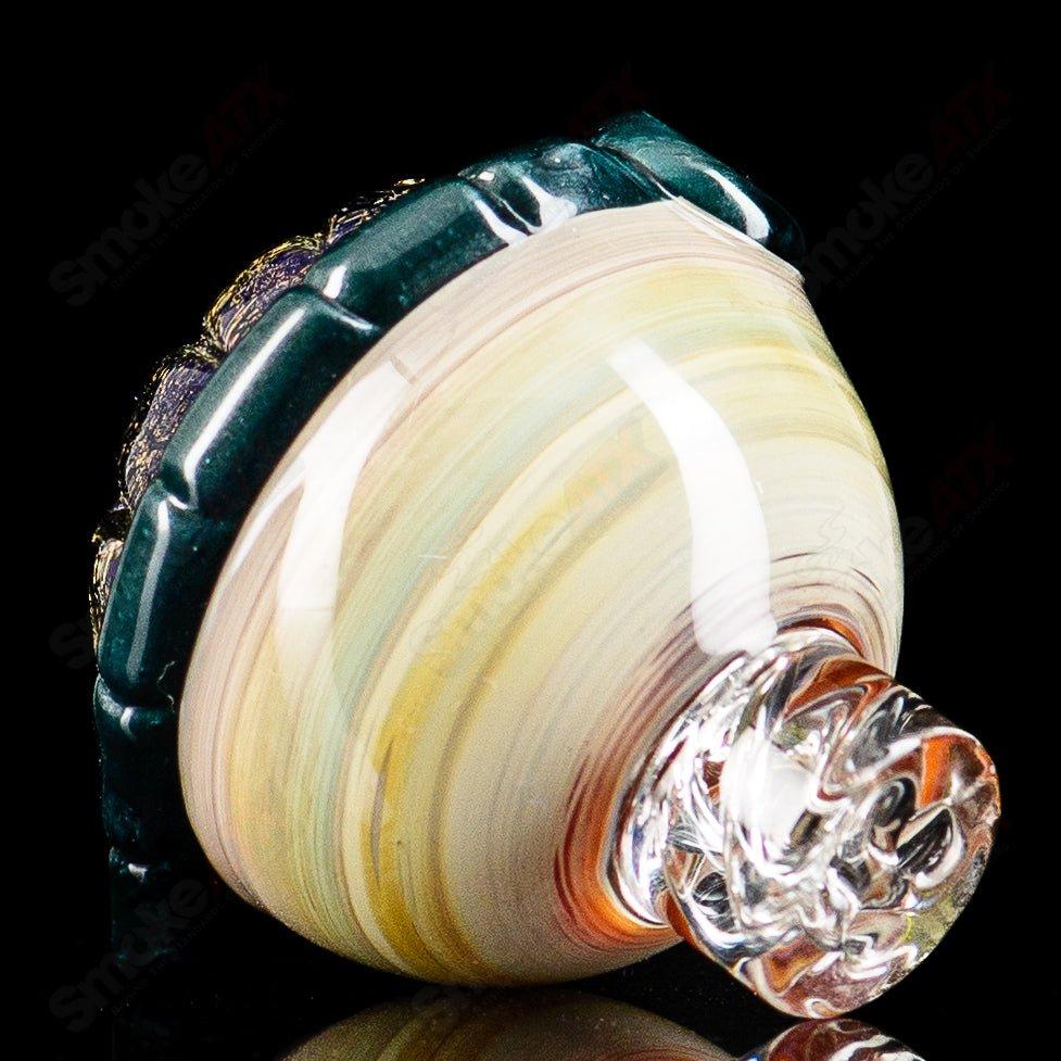 #2 Shell Spin Bubble Cap Turtle Time Glass