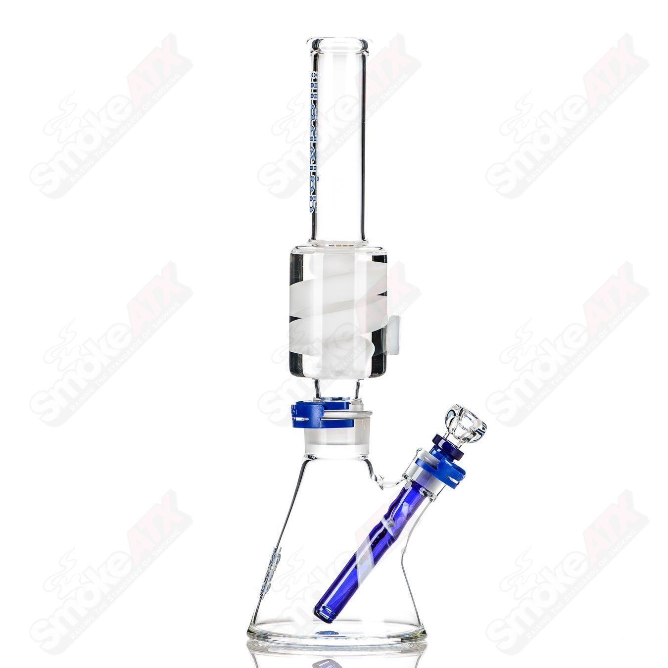 Medium (Blue) Detachable Coil Beaker Illadelph - Smoke ATX
