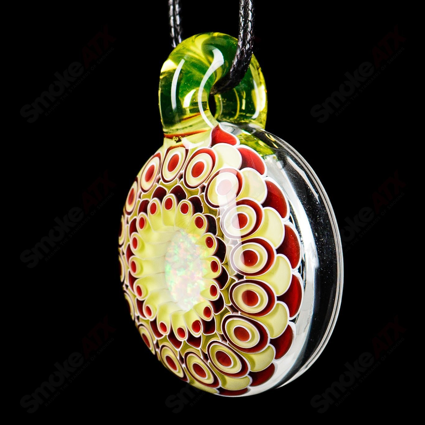 10mm Dot Stack Opal Pendant w/Lens Olour