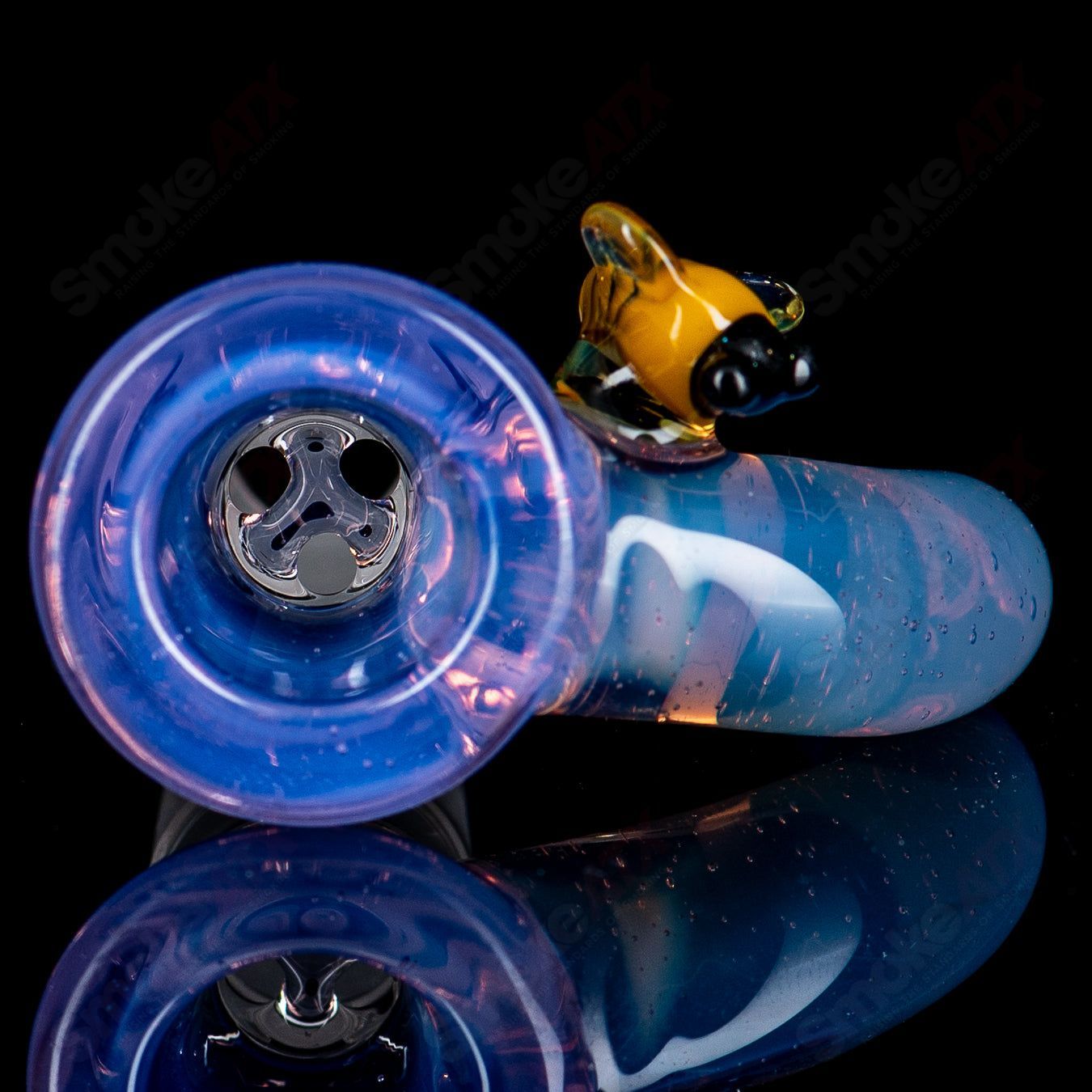 Mini Hornet w/ Neo Opal Accents by Sovereignty & Joe P - Smoke ATX