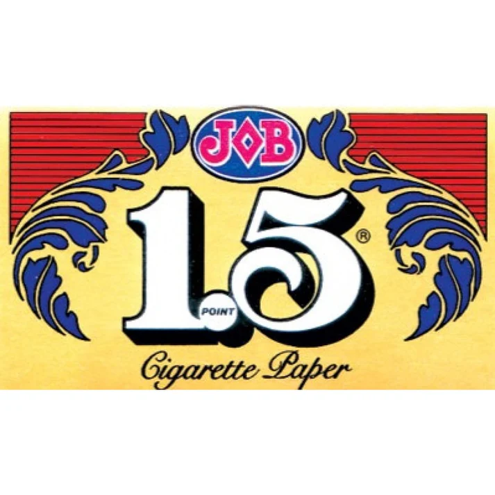 Golden JOB 1.5 Rolling Papers for smooth rolling, featuring premium 420 Products packaging with natural paper texture.