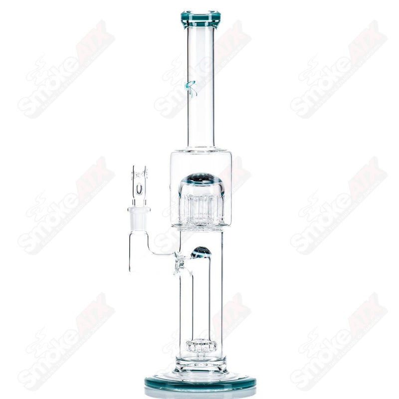 #2 14mm Circ to 13Arm Perc w Color Cap Toro Glass