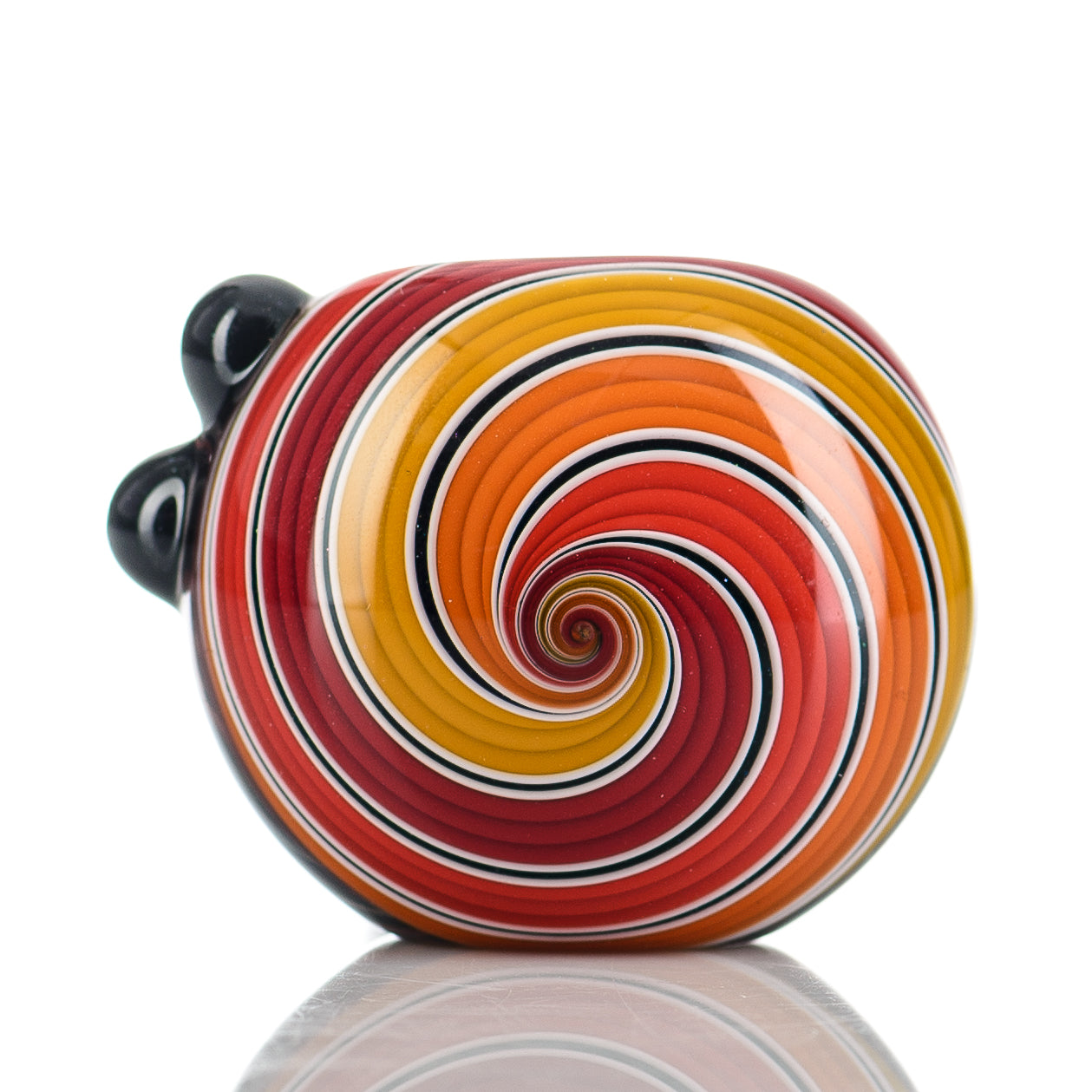 Wood Grain Spiral Cap Spoon (MTN Life Glass)