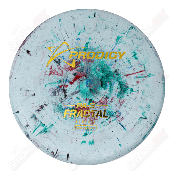 170-174g Red/Green PA-3 Disc  - Fractal Firm Plastic Prodigy Disc