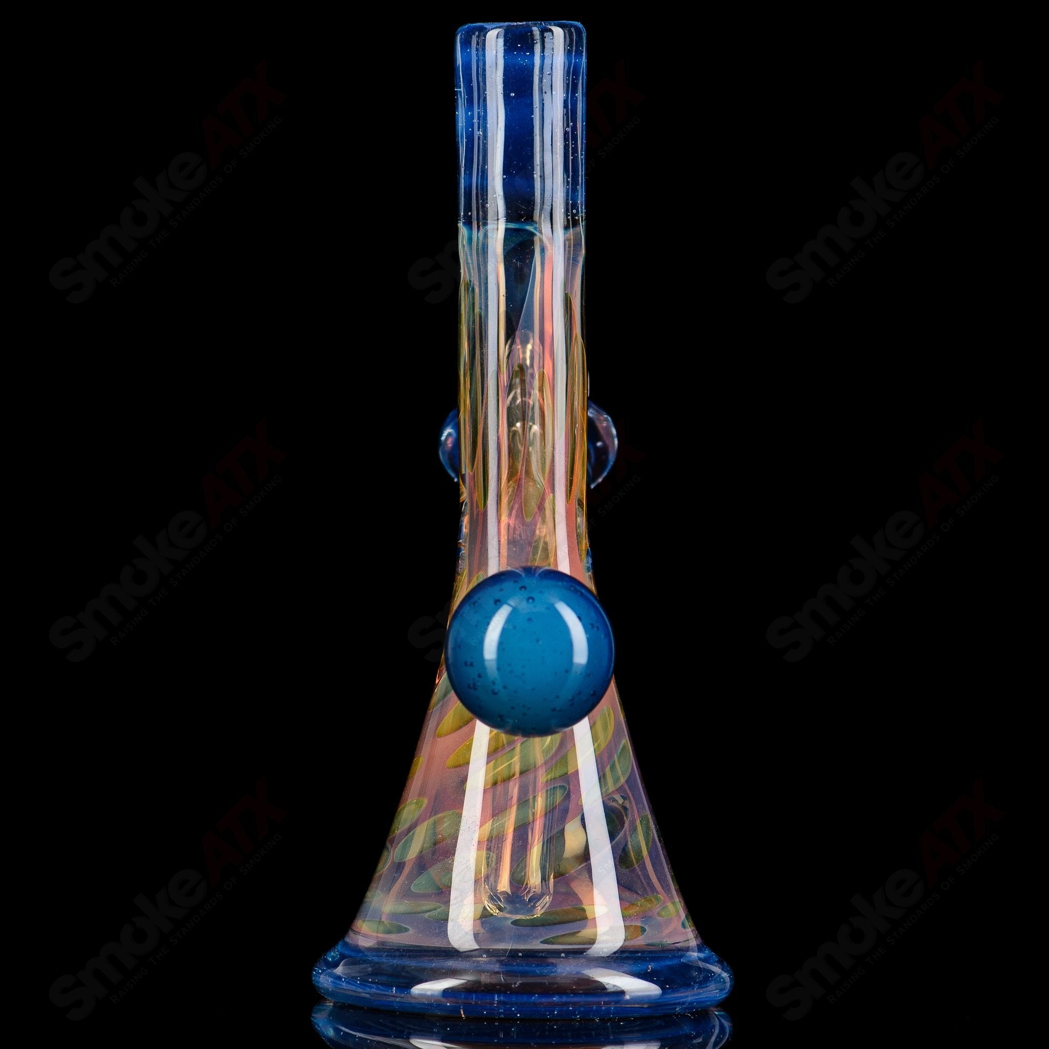 Fumed Rig King Leo Glass