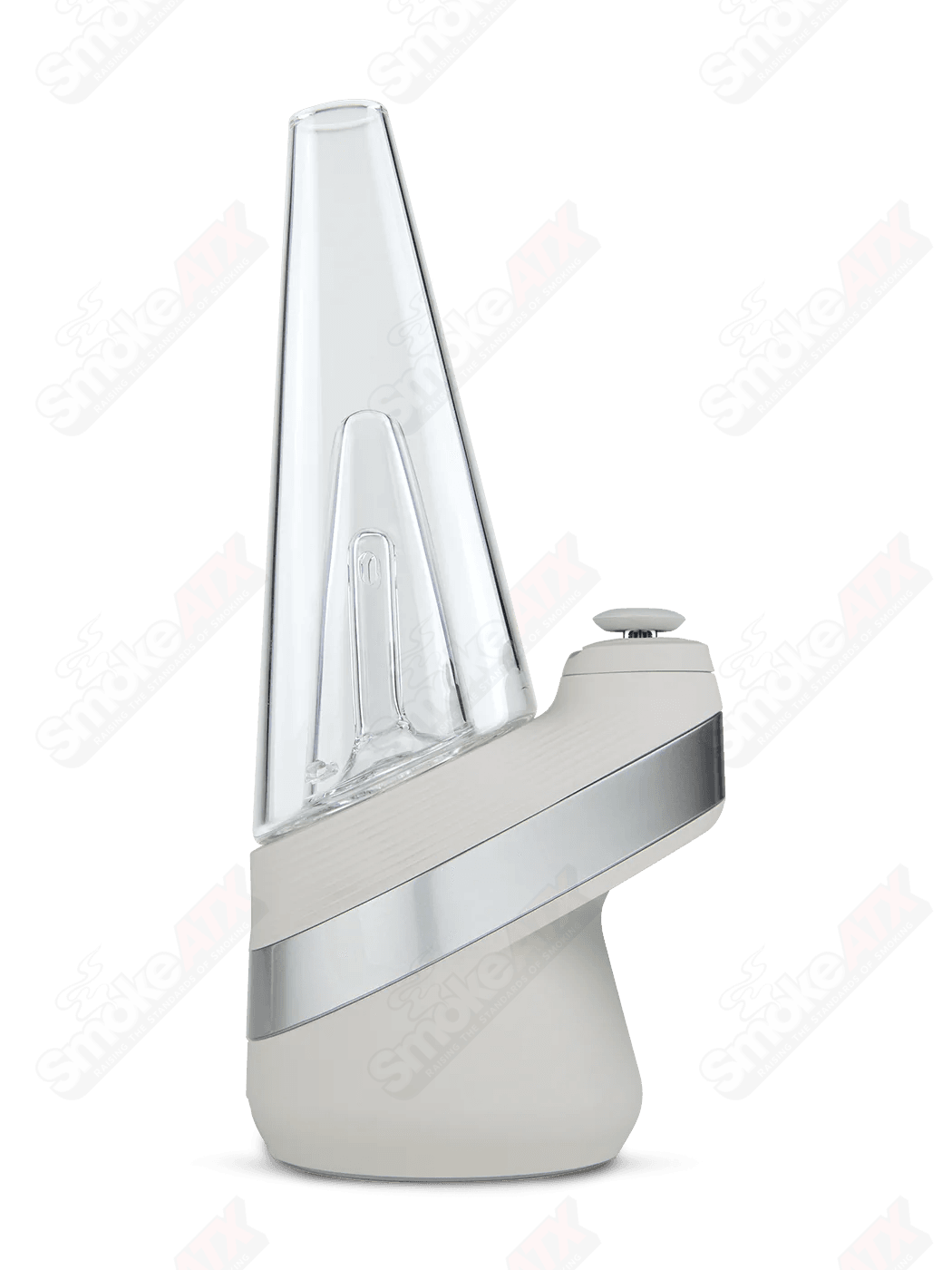 Puffco New Peak Cloud Smart E-Rig with sleek design and digital controls for precise dabbing experience.
