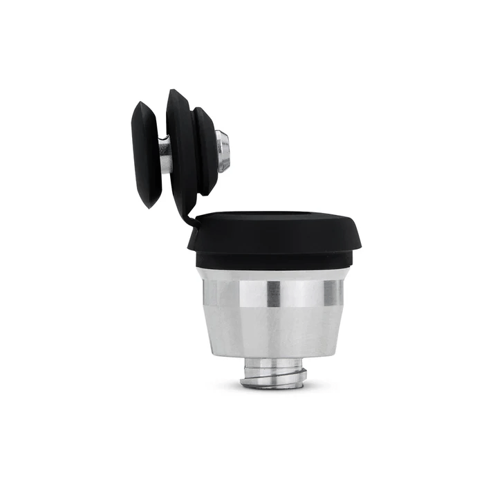 Puffco New Peak Joystick Cap Onyx for 710 Products, black onyx color, designed for easy grip and enhanced control.