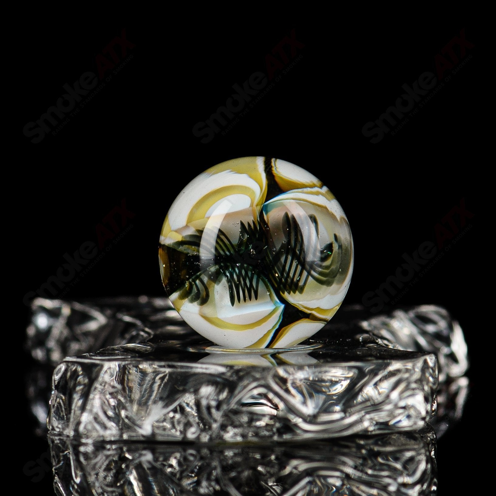 Dotstack Lattis Top Marble Indo Glass - Smoke ATX 