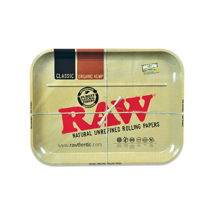 RAW Classic XXL Rolling Tray - Smoke ATX 