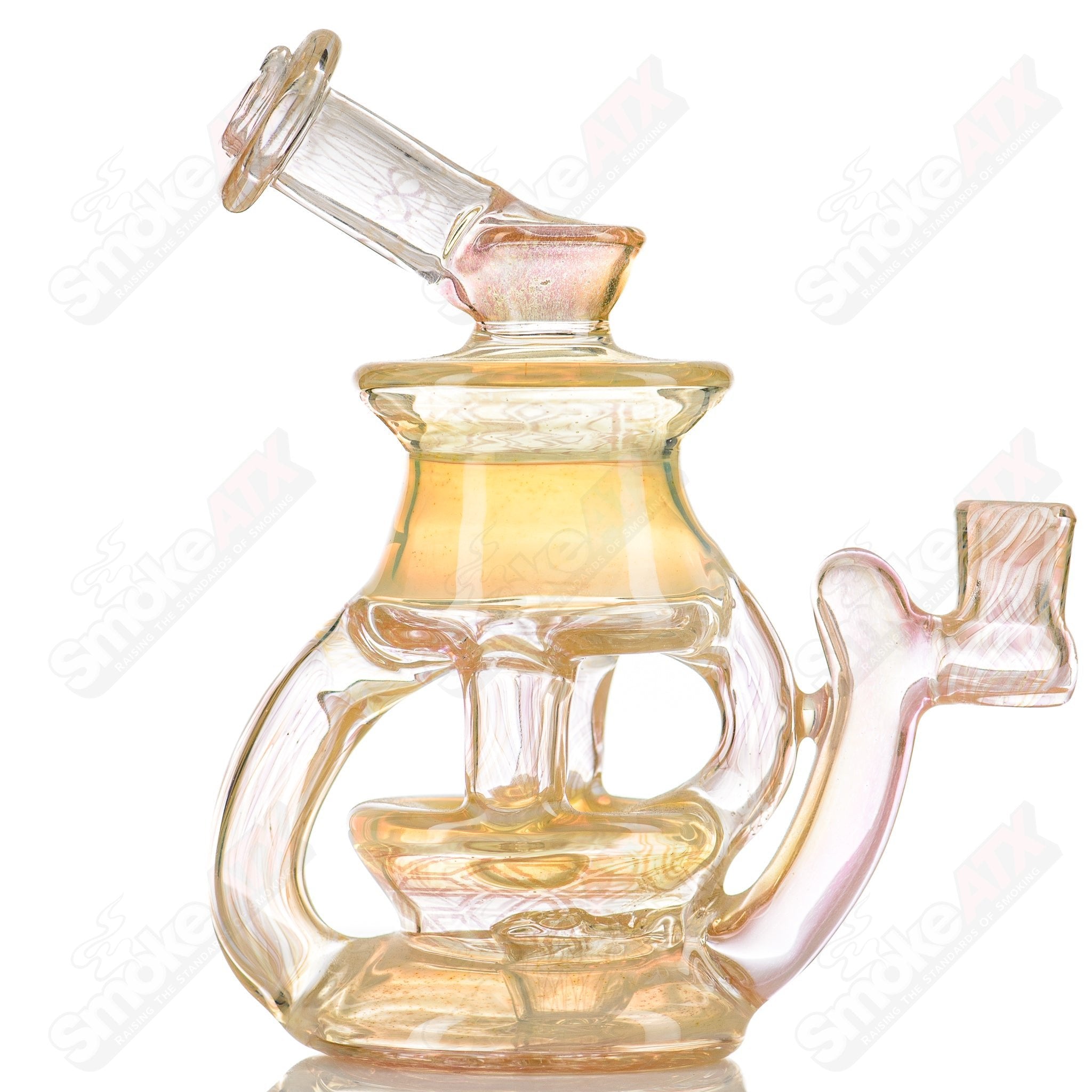 Fumed Bubble Dumper Rockys Glass x Shanman Glass