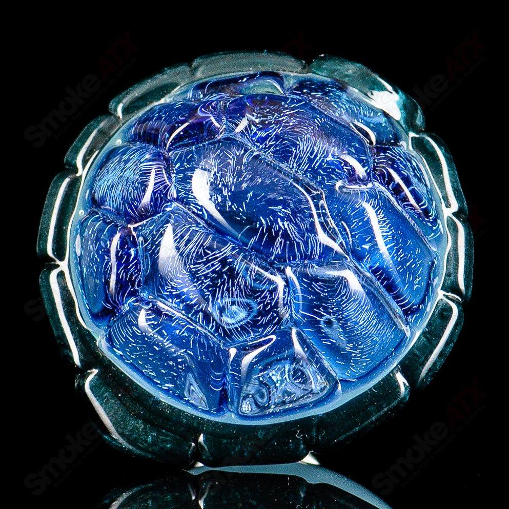 #4 Shell Spin Bubble Cap Turtle Time Glass