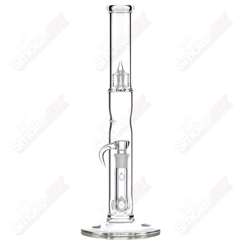 Bishop Stemline Clear w/ Body Reduction Sovereignty Glass - Smoke ATX