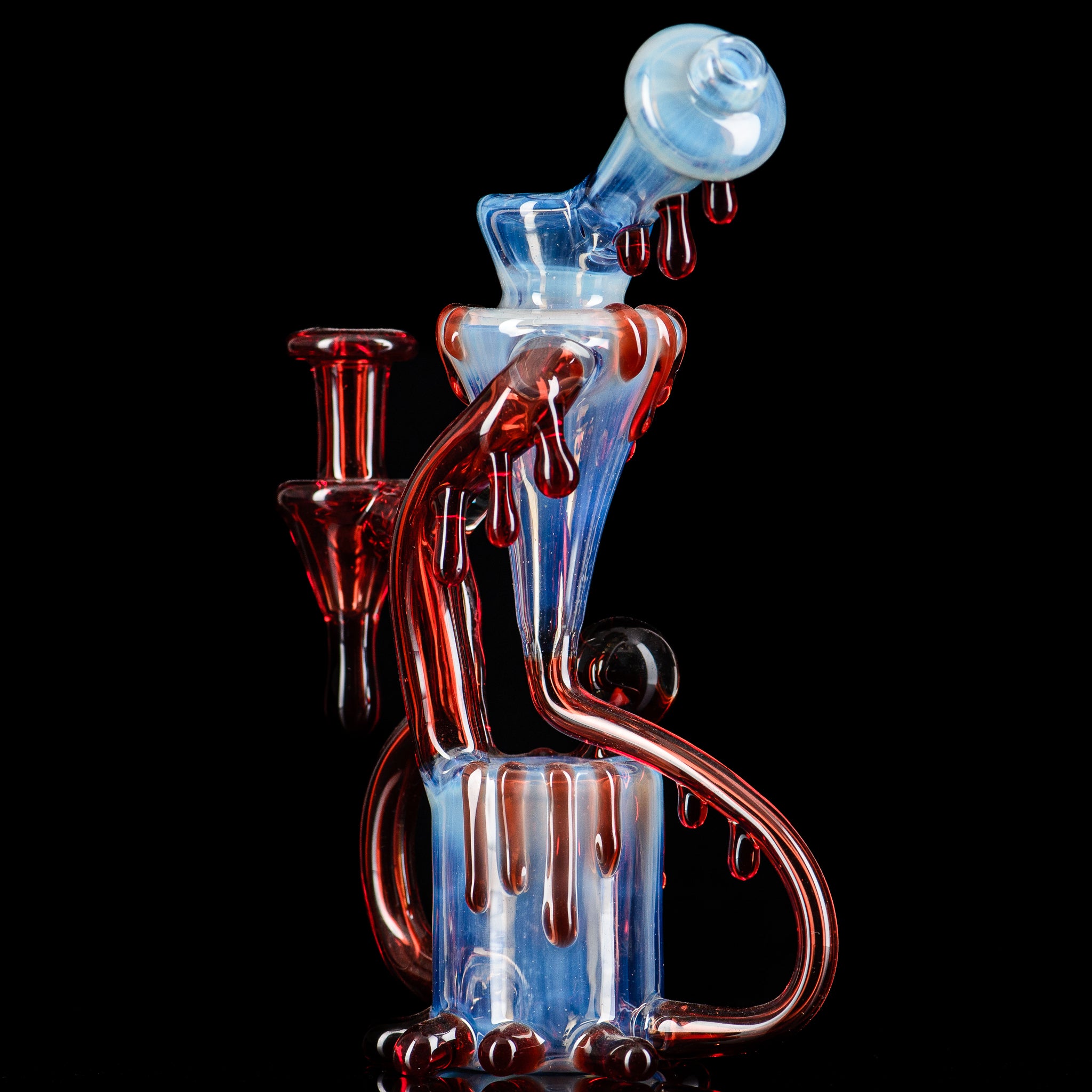 Drip Recycler King Leo Glass