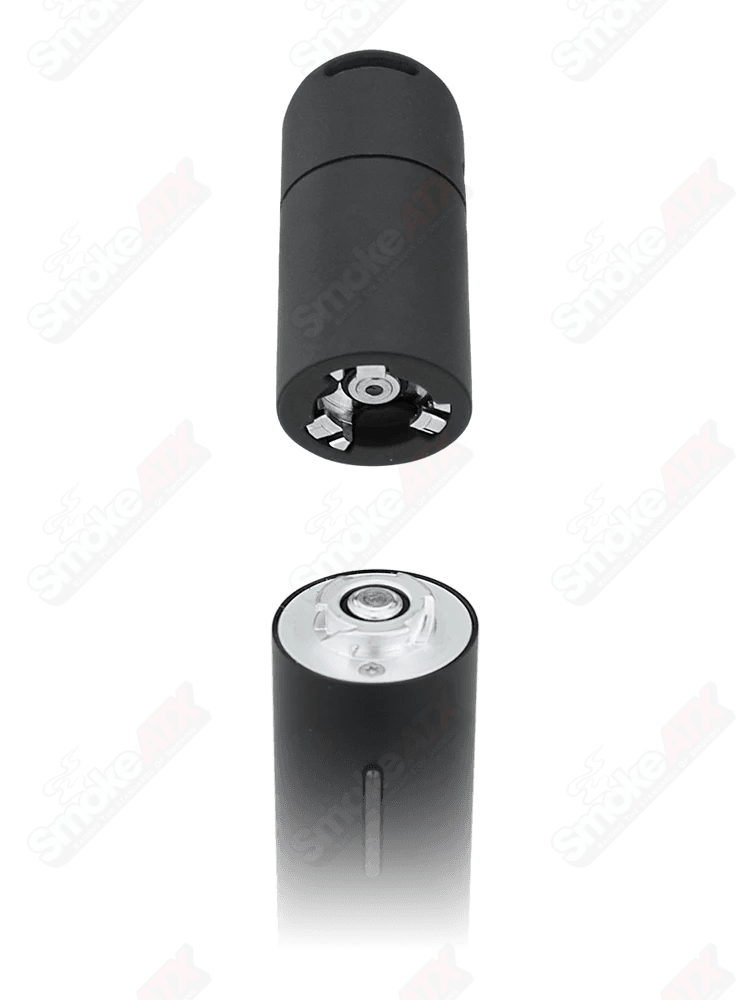 Two Puffco Onyx 3D Chamber Pivot vaporizers designed for handheld concentrate use, showcasing sleek black design and chamber details.