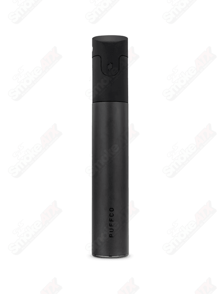 Onyx Pivot Puffco vaporizer for concentrates, handheld device with sleek black design and compact shape for easy use.