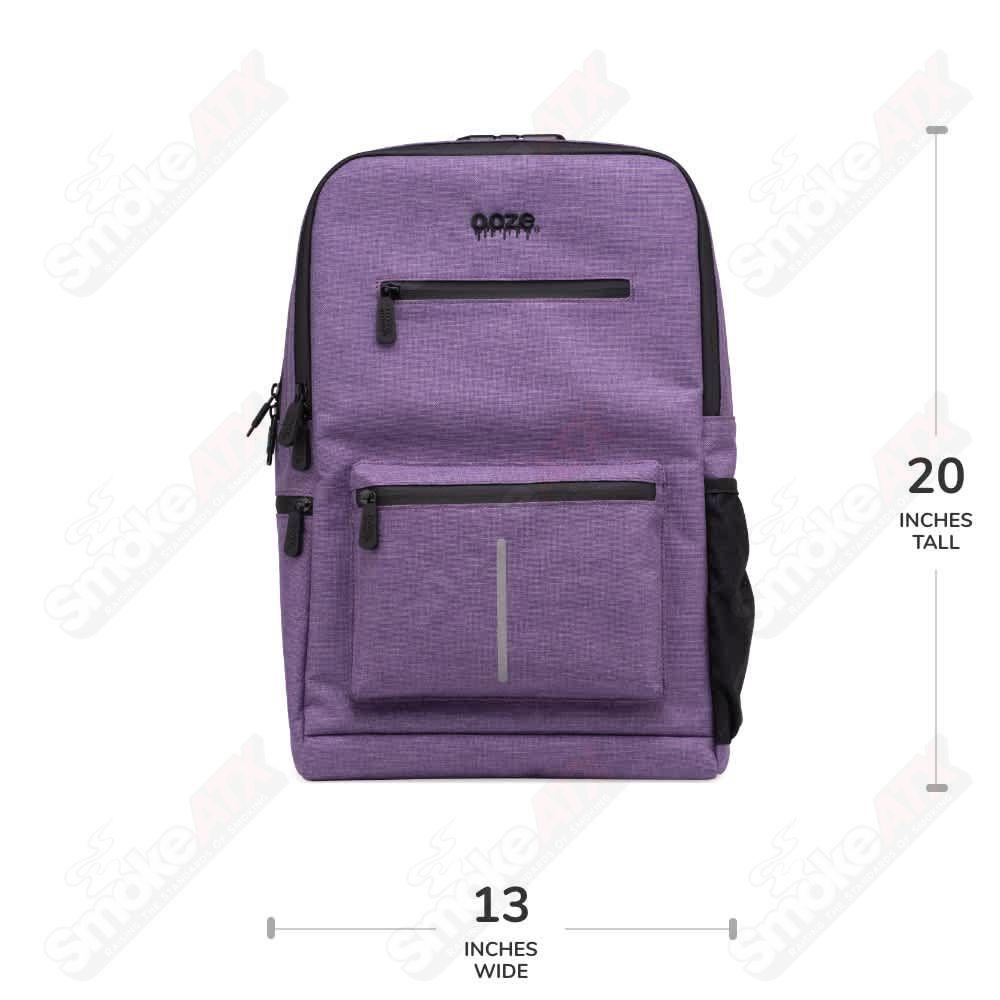 Ooze Traveler Classic Smell Proof Backpack - Black - Smoke ATX