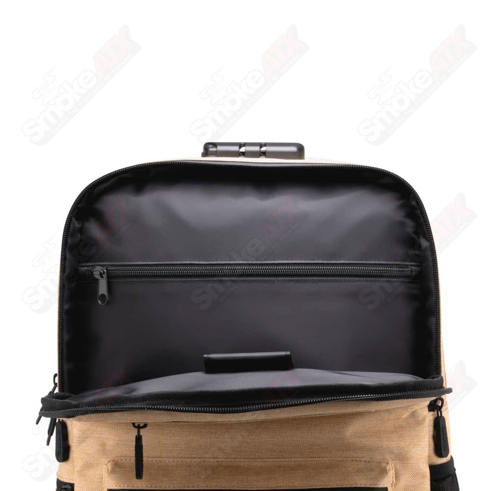 Ooze Traveler Classic Smell Proof Backpack - Black - Smoke ATX