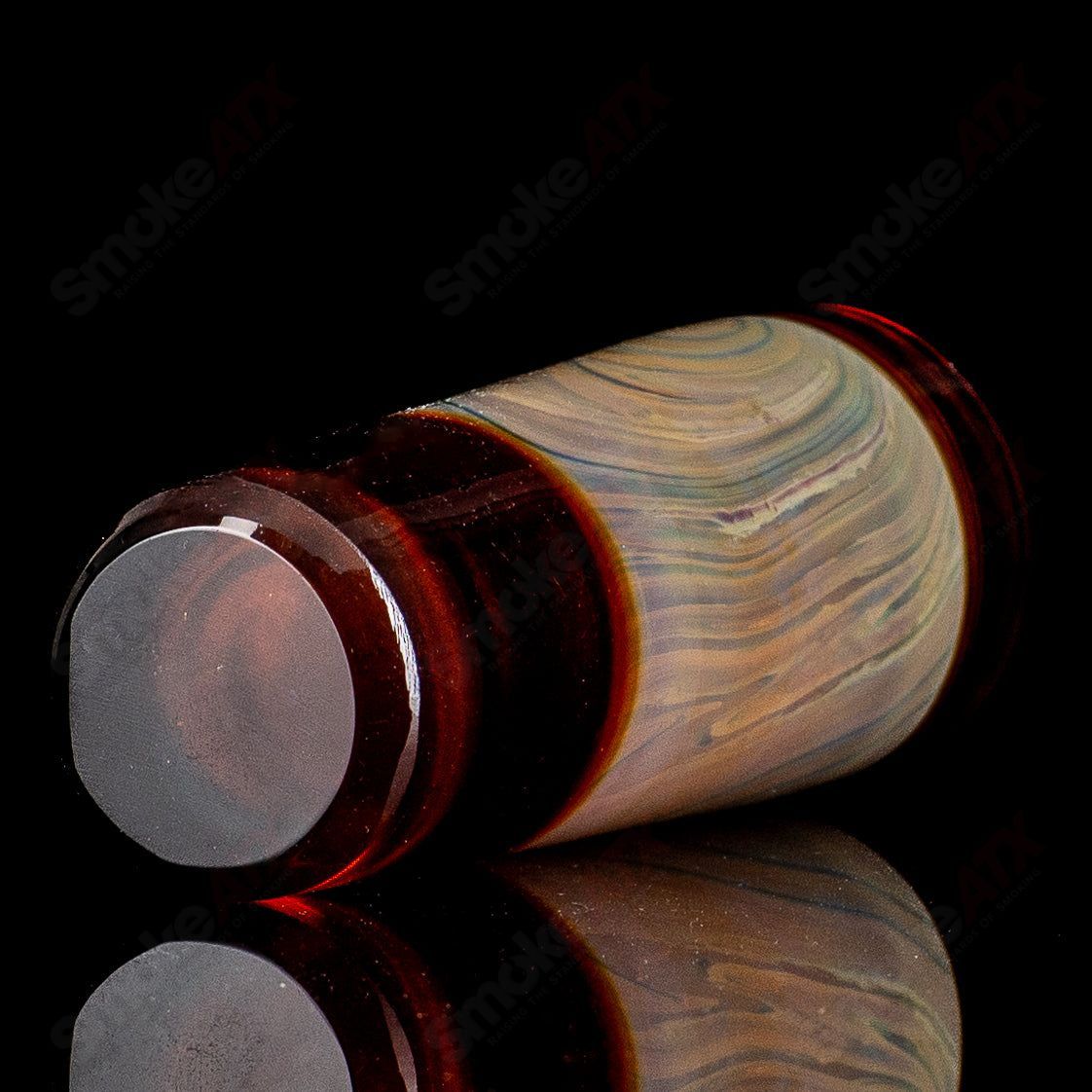 Red Wigwag Tall Shot Glass Don Chile Ortega - Smoke ATX 