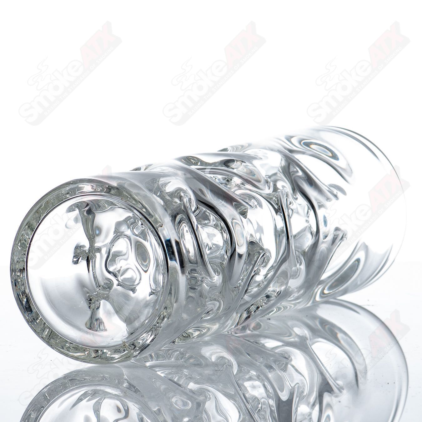 Texas Hot Glass Penetration Beer Glass, Heady Glass cup with a detailed design, perfect for enjoying craft beers.