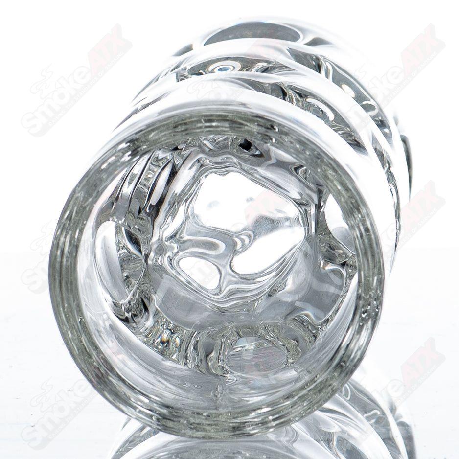 Heady glass beer cup by Texas Hot Glass featuring a sleek design for enjoying craft beers.