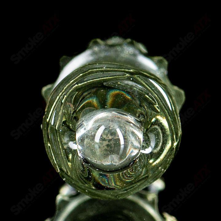 Penine Green Dabber Pendant Carver B - Smoke ATX