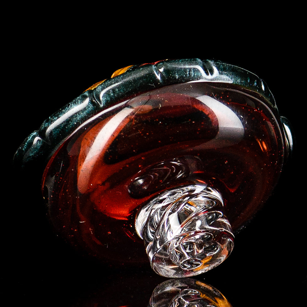 #1 Shell Spin Flat Cap Turtle Time Glass