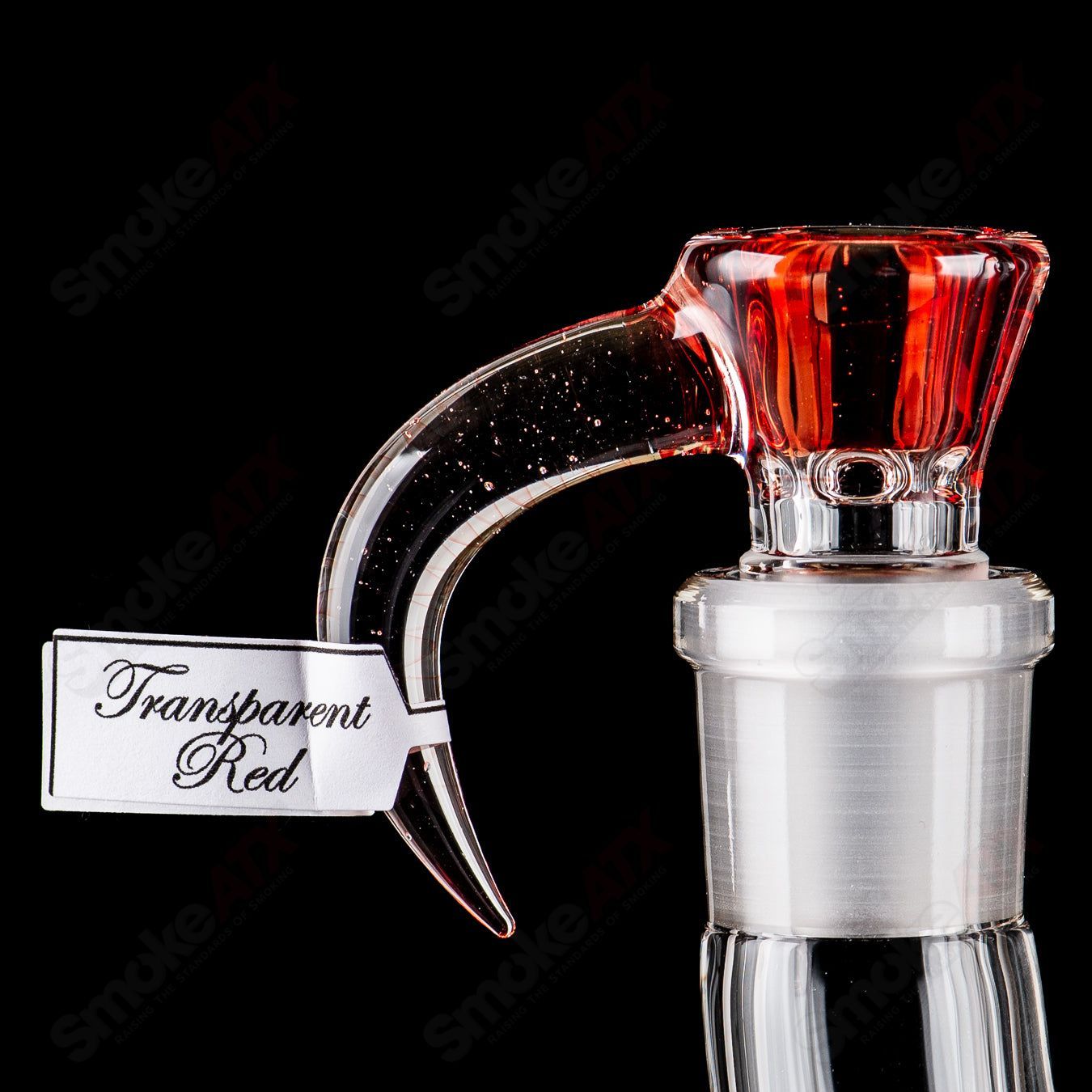 Sovereignty Glass Pillar Natty Neck Hollow Foot straight tube with accented seals and detailed glasswork, designed for smooth smoking experience.