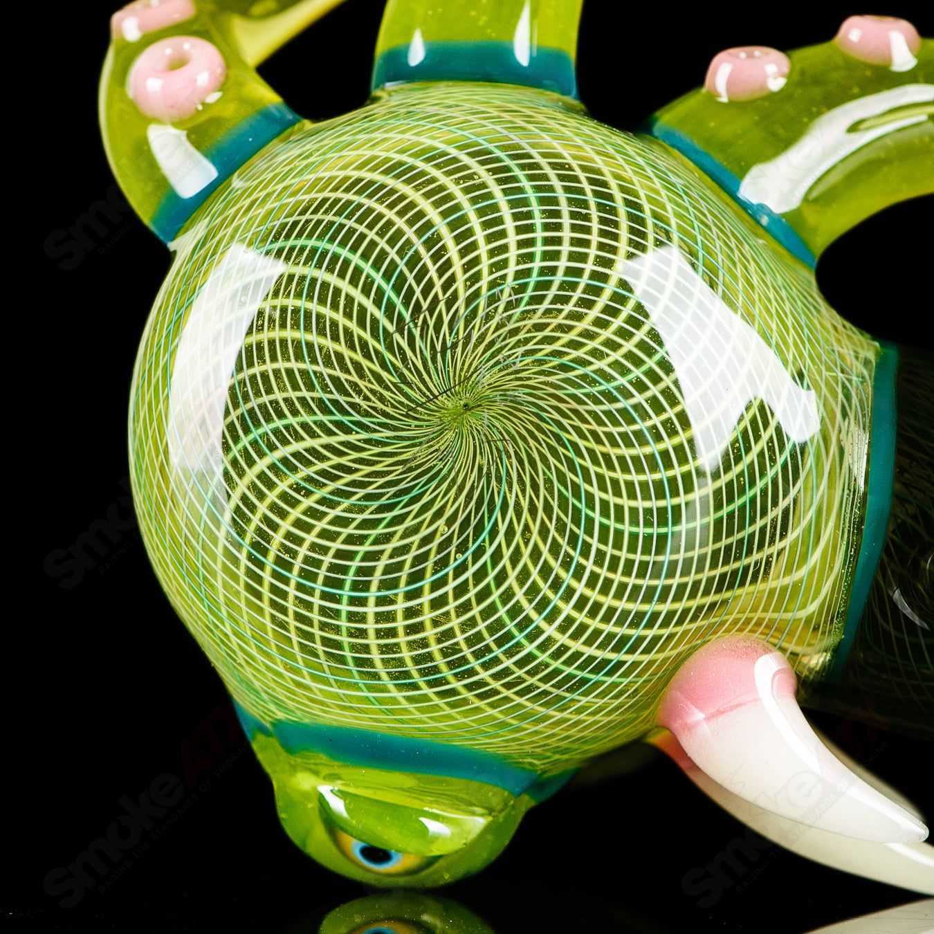 Proxy Sherlock heady glass by Salt Glass featuring intricate glasswork and a distinctive Sherlock-style design.