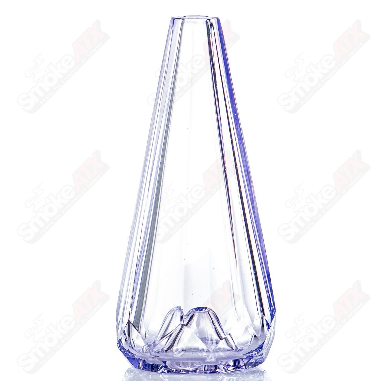 Purple Faceted Chillum by Kid Glass - Smoke ATX