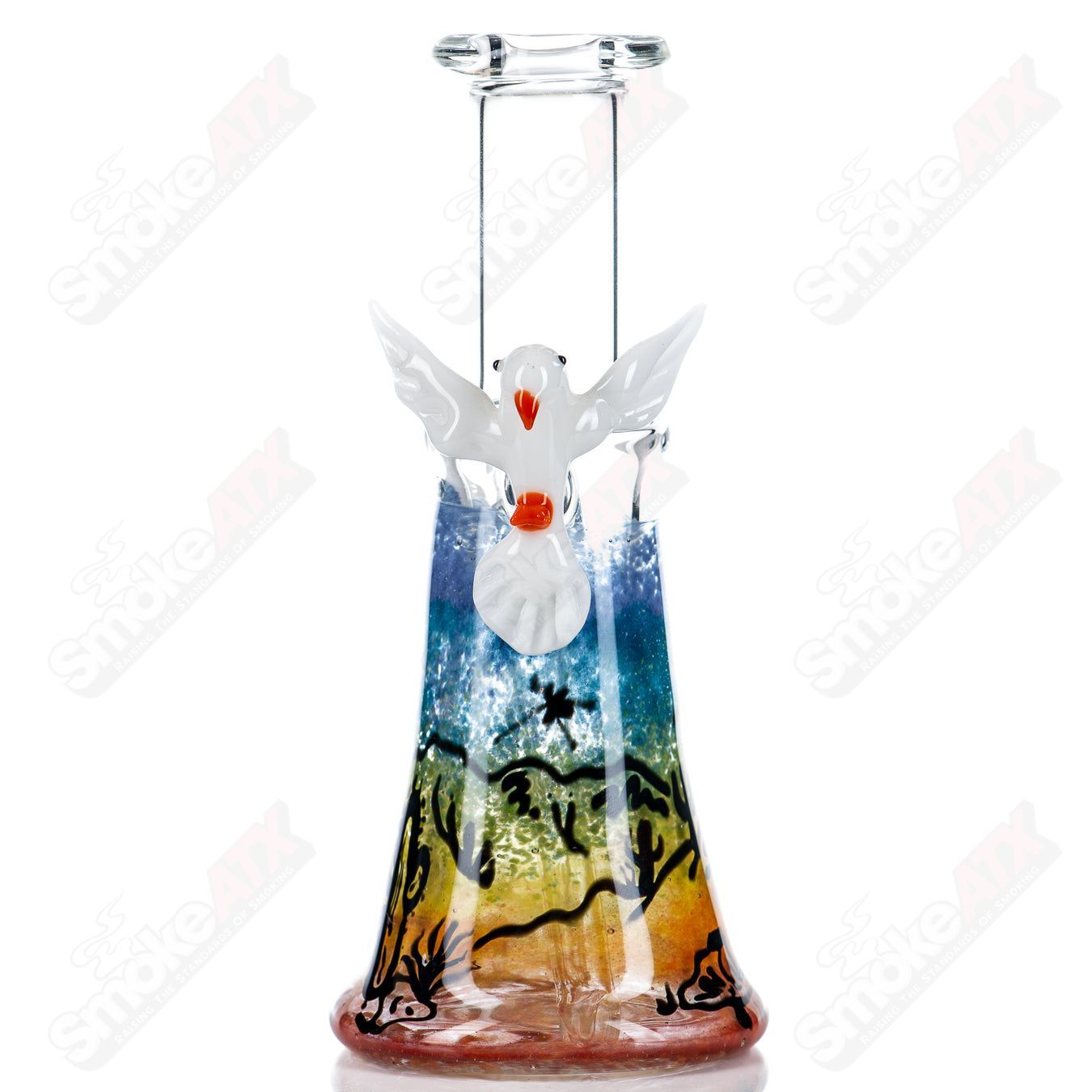 Put a Bird on it by GD Glass - Smoke ATX