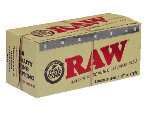 RAW 10cm x 4m Parchment Roll - Smoke ATX 